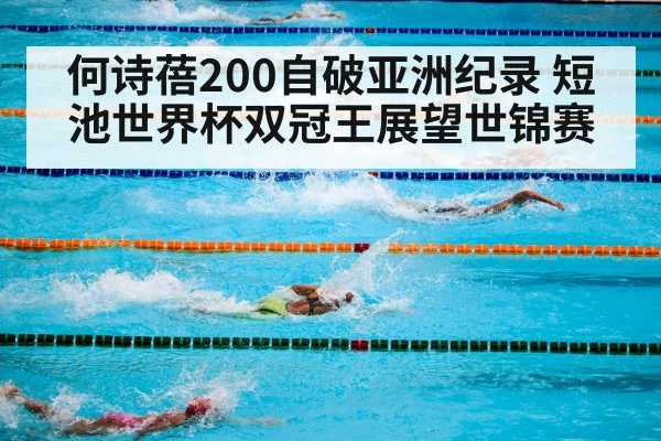 competitive swimming pool